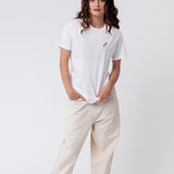 Mate | Besticktes Bio Baumwoll Unisex T-Shirt