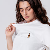 Bazi®| Besticktes Bio Baumwoll Unisex T-Shirt