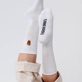 Pommes | Bestickte Bio Baumwoll Socken