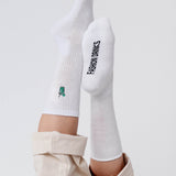 Mojito | Chaussettes brodées en coton bio