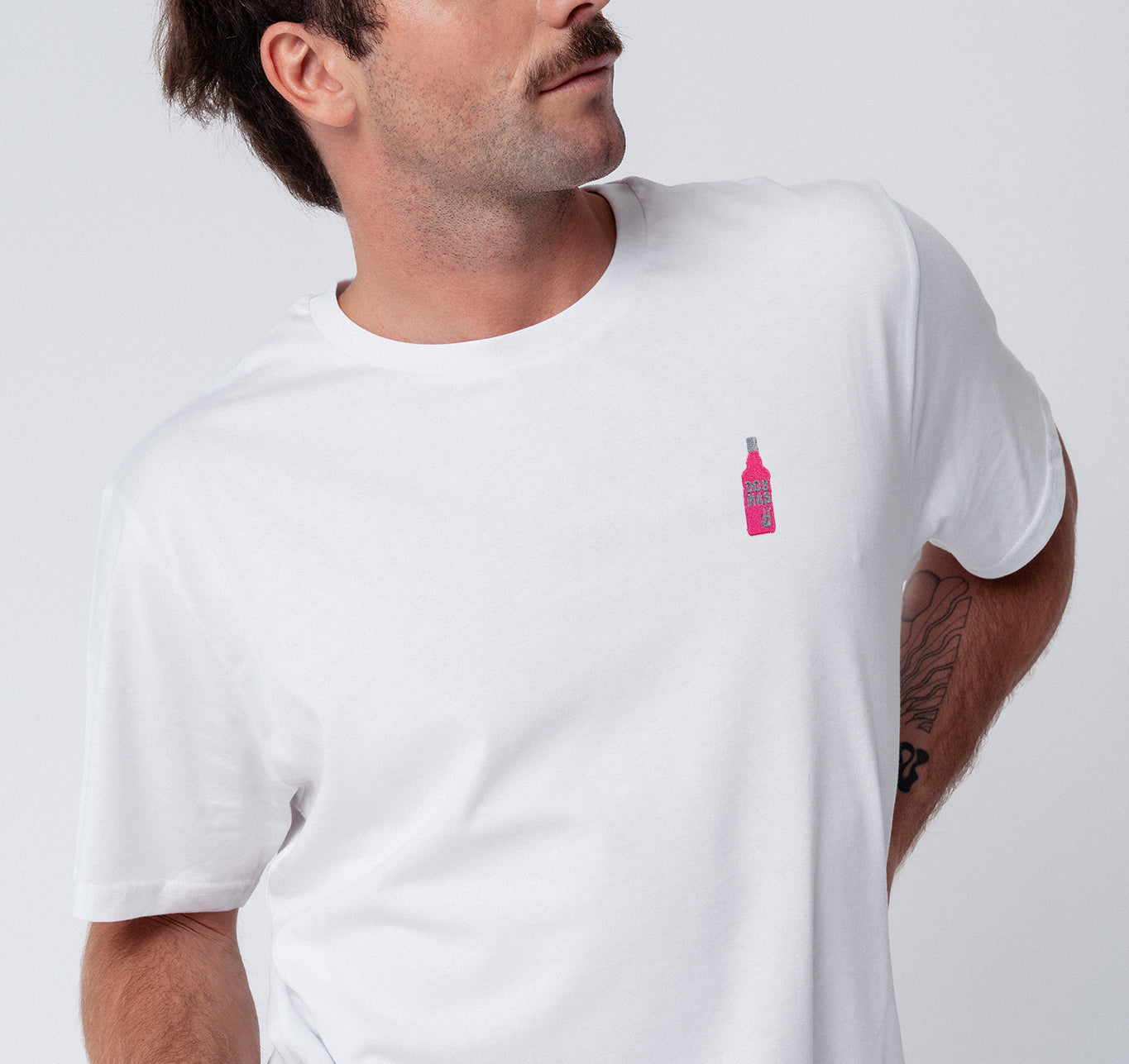 dos mas | Besticktes Bio Baumwoll Unisex T-Shirt