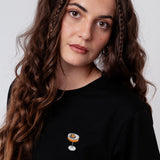 Pornstar Martini | Besticktes Bio Baumwoll Unisex T-Shirt