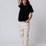 Kleiner Feigling | Besticktes Bio Baumwoll Unisex T-Shirt