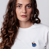 Glühwein | Besticktes Bio Baumwoll Unisex T-Shirt