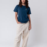 Slyrs | Besticktes Bio Baumwoll Unisex T-Shirt