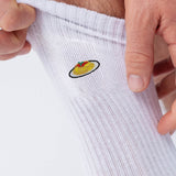 Pasta | Bestickte Bio Baumwoll Socken