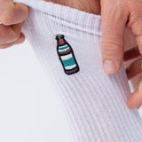 Helles | Chaussettes en coton bio brodées