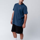 Glaserl Rotwein | Besticktes Bio Baumwoll Unisex T-Shirt