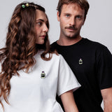 Kleiner Feigling | Besticktes Bio Baumwoll Unisex T-Shirt