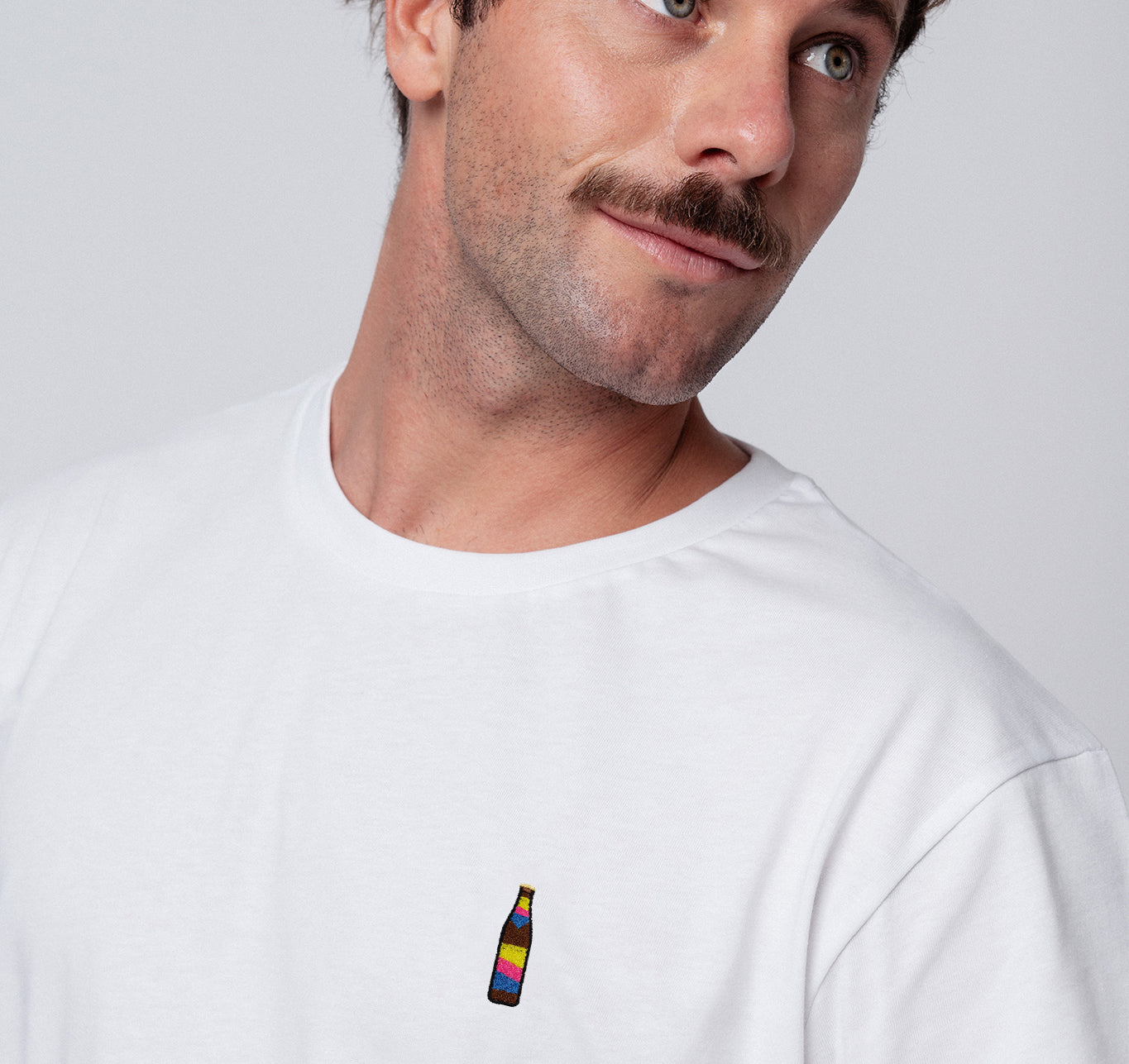 Cola Mix | Besticktes Bio Baumwoll Unisex T-Shirt