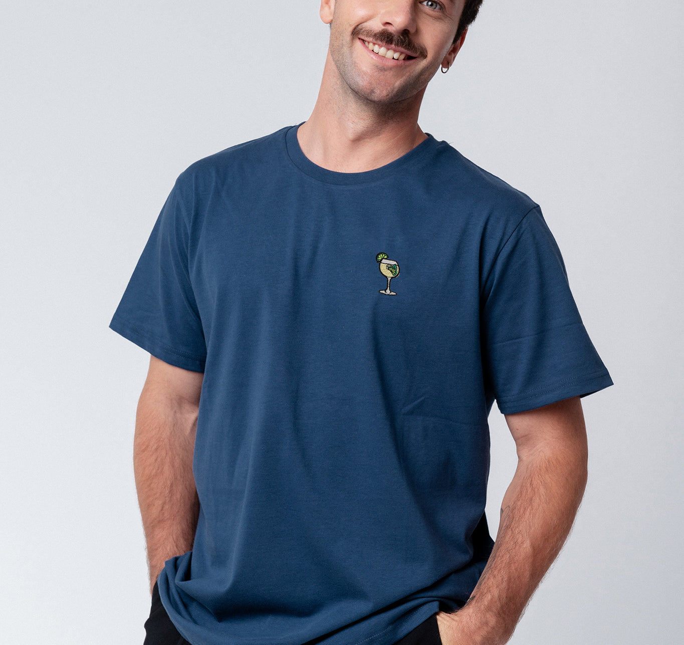 Hugo | Besticktes Bio Baumwoll Unisex T-Shirt