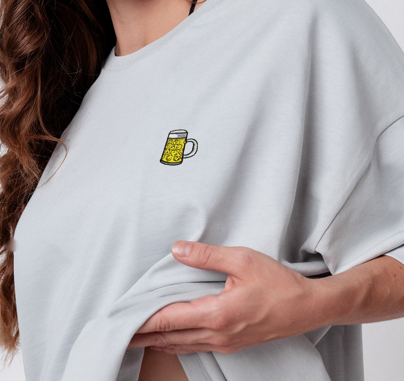 Maßkrug | Heavy Oversized Bio Baumwoll T-Shirt