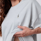 Mangaroca Batida de Côco | Heavy Oversized Bio Baumwoll T-Shirt