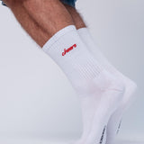 Cheers | Chaussettes brodées en coton bio