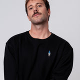 Sambuca | Bestickter Bio-Baumwoll Unisex Pullover