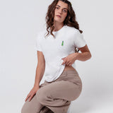 Carlsberg | T-shirt brodé en coton bio pour femme