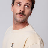 Espresso Martini | Bestickter Bio-Baumwoll Unisex Pullover