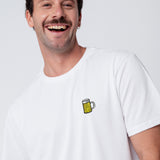Maßkrug | Besticktes Bio Baumwoll Unisex T-Shirt
