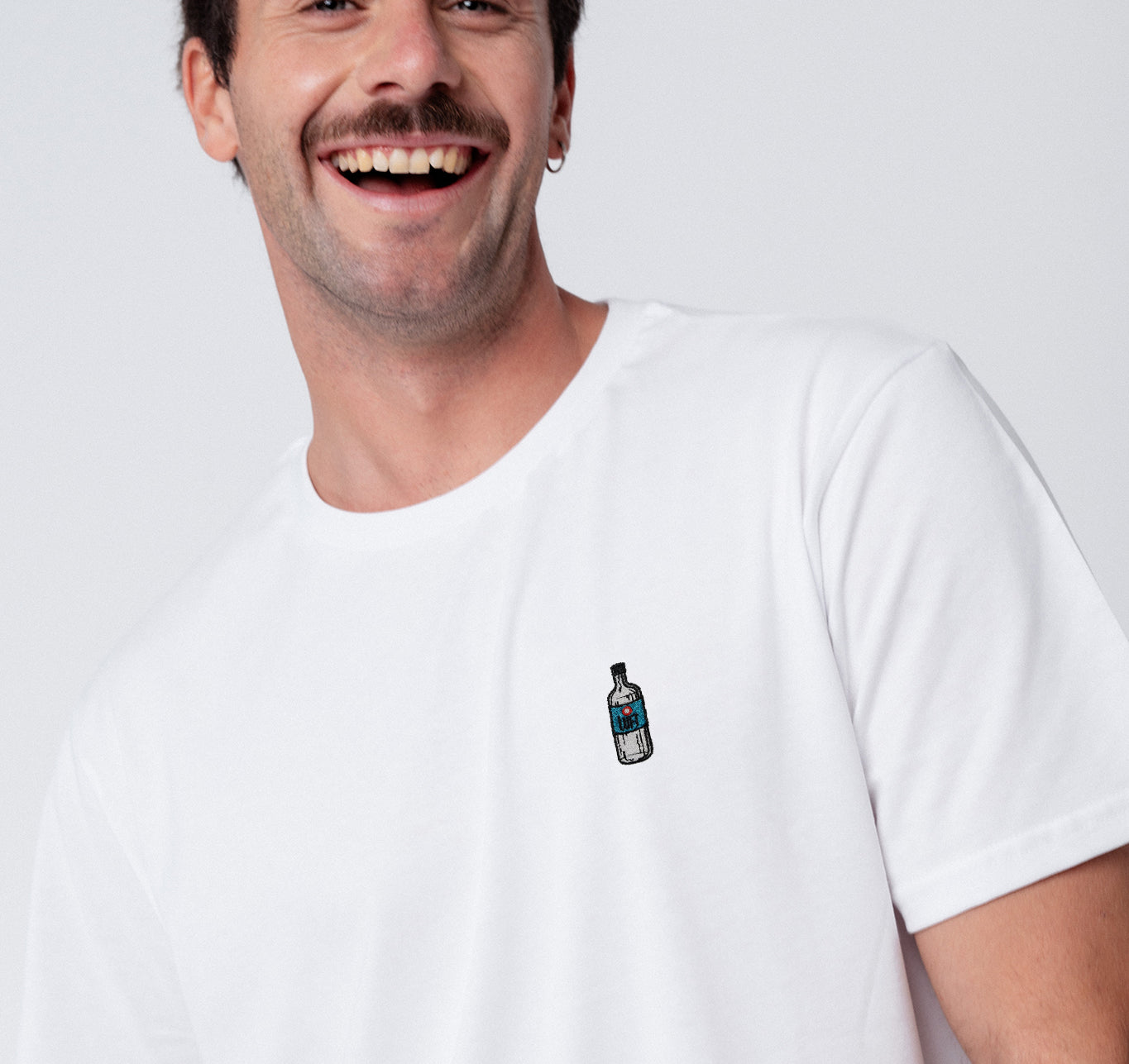 Luft | Besticktes Bio Baumwoll Unisex T-Shirt