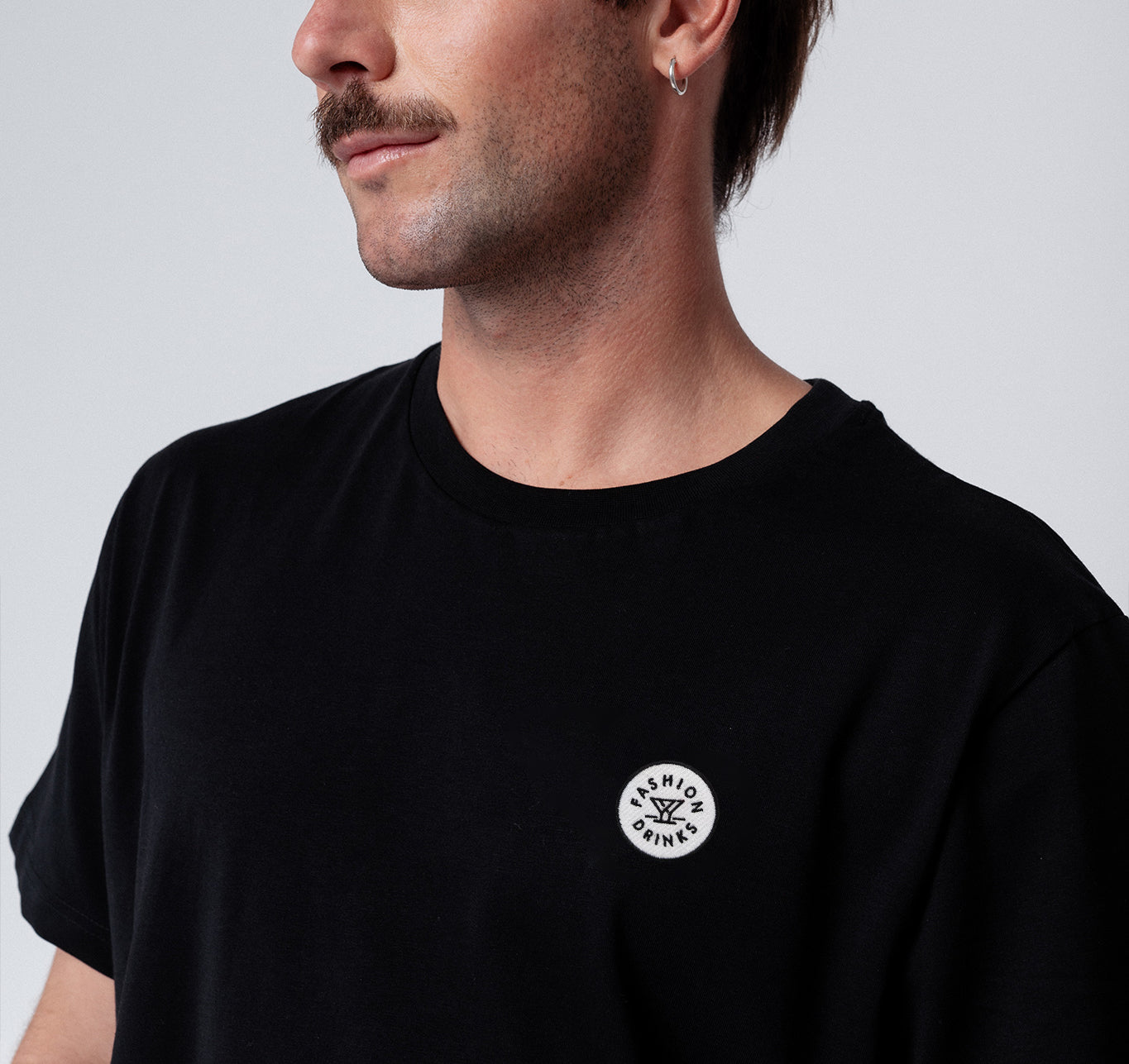 Fashion Drinks | Besticktes Bio Baumwoll Unisex T-Shirt