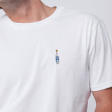 Ouzo | Besticktes Bio Baumwoll Unisex T-Shirt