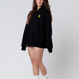 chope | sweat à capuche unisexe en coton bio brodé