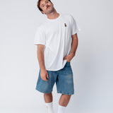 Sierra Tequila | Besticktes Bio Baumwoll Unisex T-Shirt