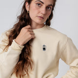 French Press | Bestickter Bio-Baumwoll Unisex Pullover