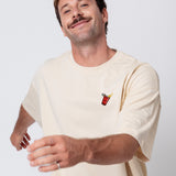 Beerpong Randtreffer | Heavy Oversized Bio Baumwoll T-Shirt