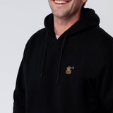 Kaffeemühle | Bestickter Bio Baumwoll Unisex Hoodie