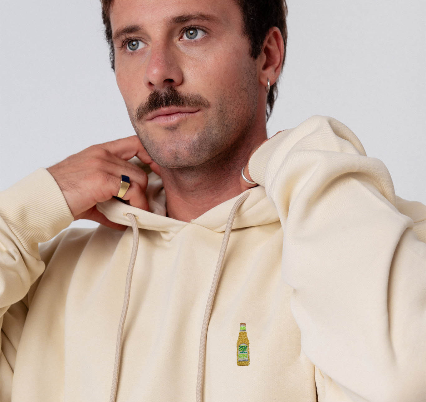 Somersby Apple | Bestickter Bio-Baumwoll Unisex Hoodie