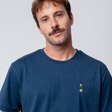 Luft | Besticktes Bio Baumwoll Unisex T-Shirt