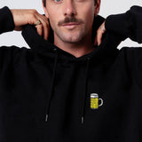 chope | sweat à capuche unisexe en coton bio brodé