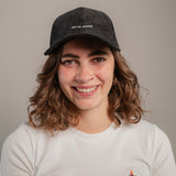 Out of Office| Bestickte Bio Baumwoll Cord Cap