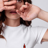 Mionetto Aperitivo | Besticktes Bio Baumwoll Cropped T-Shirt