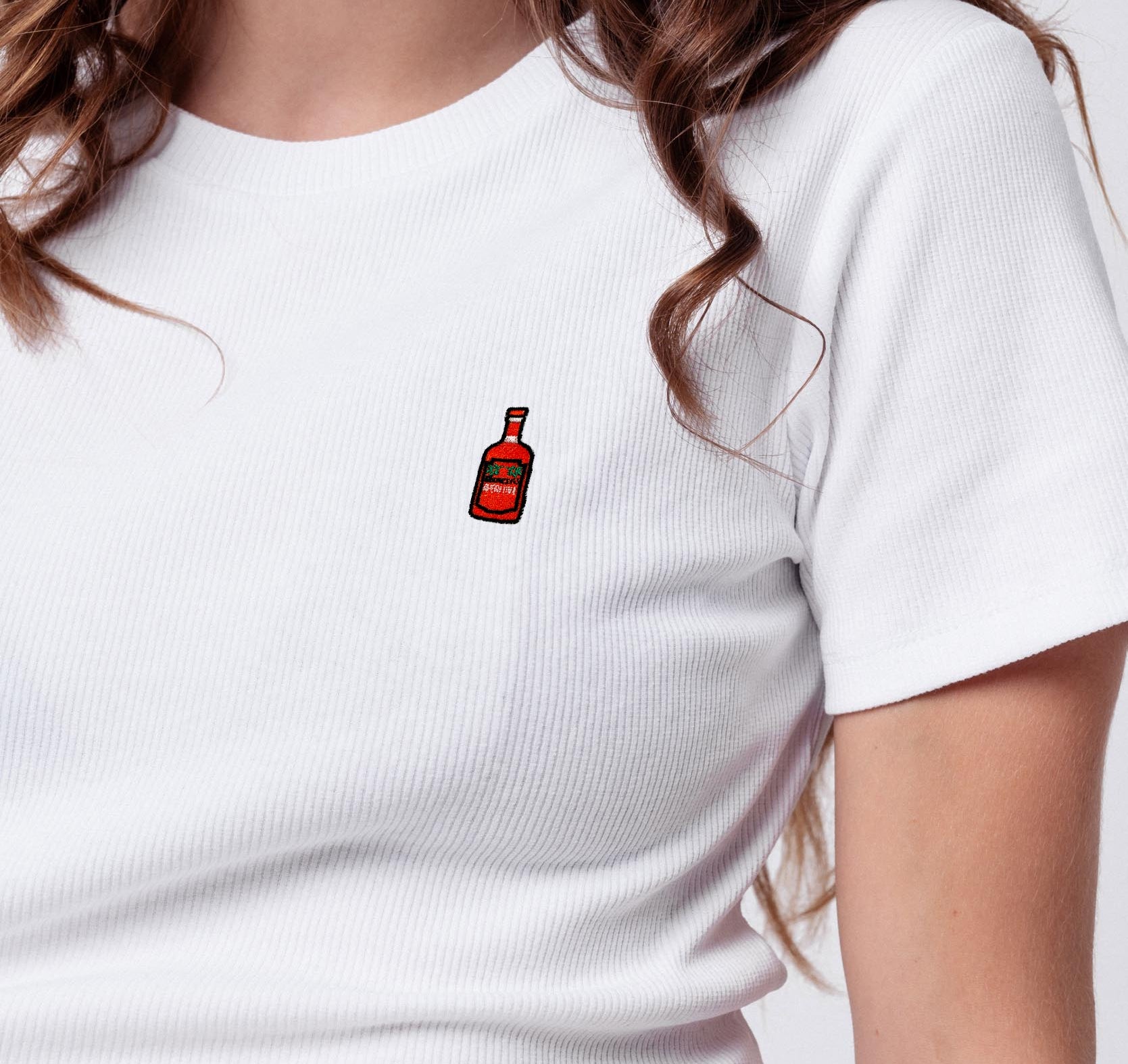 Mionetto Aperitivo | Besticktes Bio Baumwoll Cropped T-Shirt