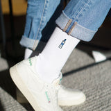 Gorbatchev | Chaussettes brodées en coton bio