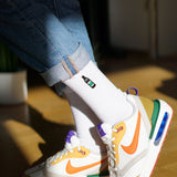 Helles | Chaussettes en coton bio brodées