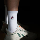 Negroni | Chaussettes brodées en coton bio