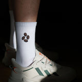 Coffee Beans | Chaussettes en coton bio brodées