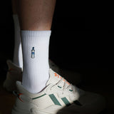 Gorbatchev | Chaussettes brodées en coton bio