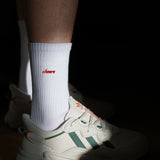 Cheers | Chaussettes brodées en coton bio