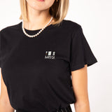 Barista Set | Besticktes Bio-Baumwoll Frauen T-Shirt
