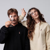 Astra | Bestickter Bio-Baumwoll Unisex Hoodie