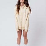 GIN SUL | Bestickter Bio-Baumwoll Unisex Hoodie