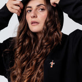 Allday RSÈ | Bestickter Bio-Baumwoll Unisex Hoodie