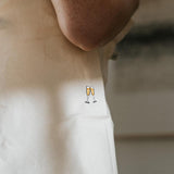 Champagne | Sac en coton bio brodé