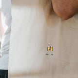 Champagne | Sac en coton bio brodé