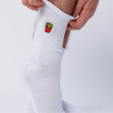 Pommes | Bestickte Bio Baumwoll Socken