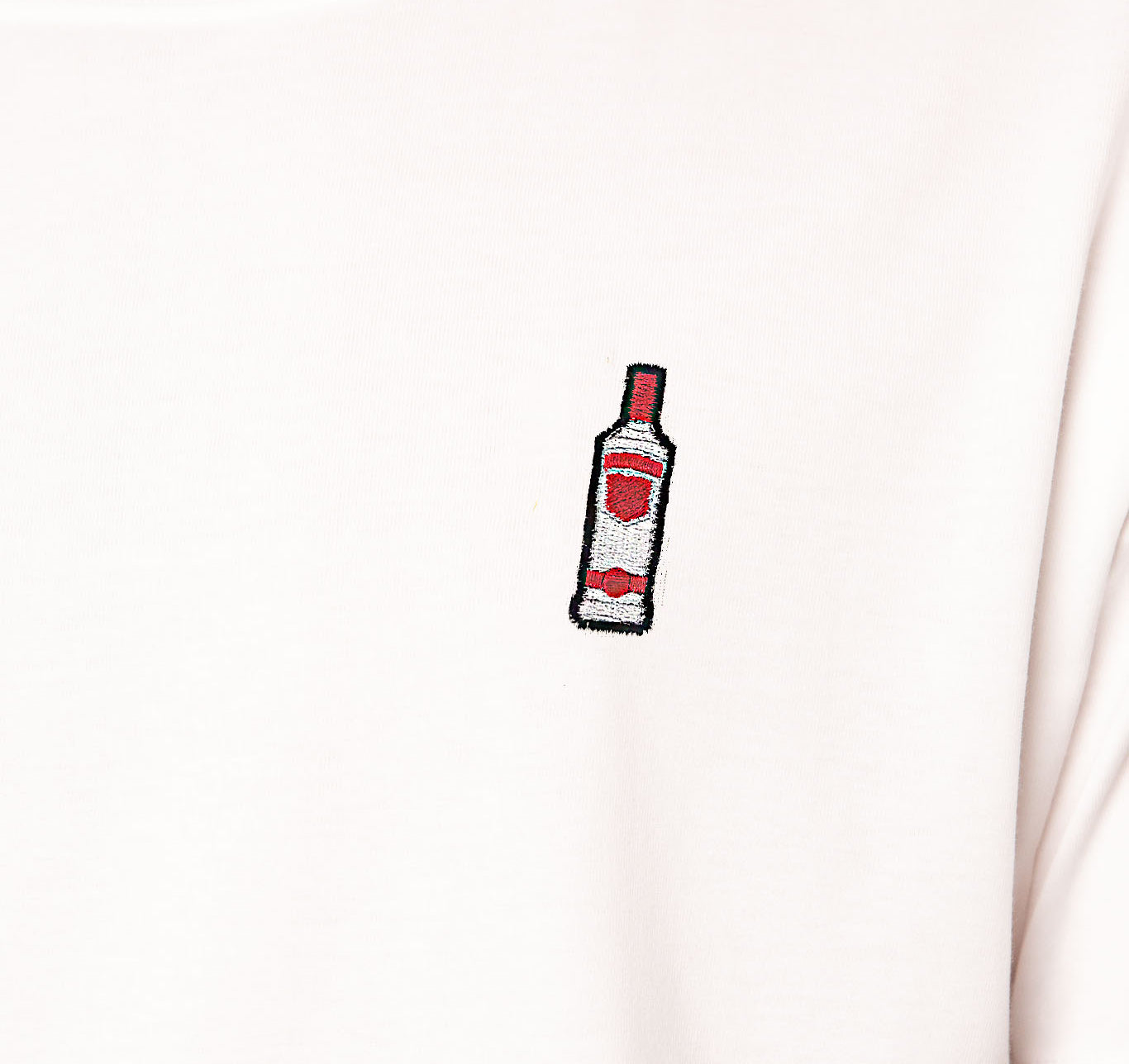 Vodka | Besticktes Bio Baumwoll Unisex T-Shirt